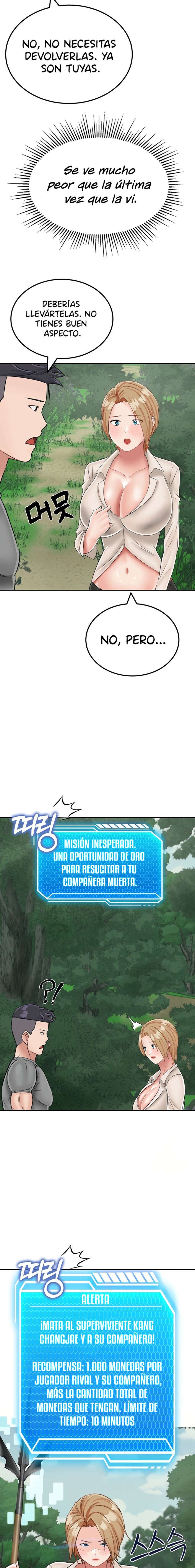 Superviviente del Sombrero de la isla Deshabitada Capitulo 18 página 28