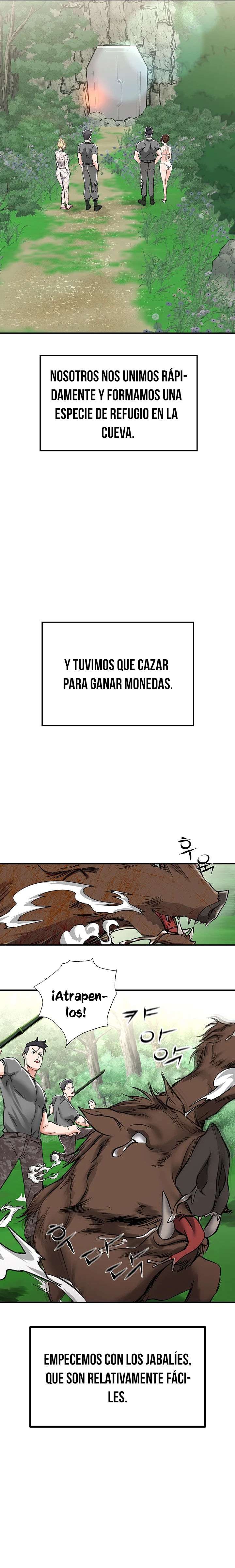 Superviviente del Sombrero de la isla Deshabitada Capitulo 3 página 10