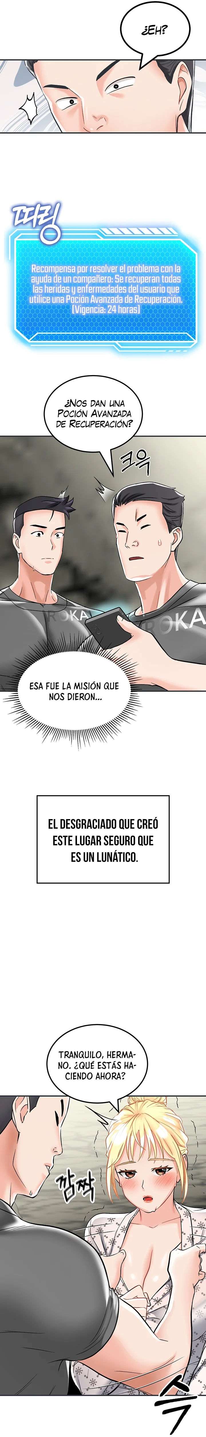 Superviviente del Sombrero de la isla Deshabitada Capitulo 3 página 17