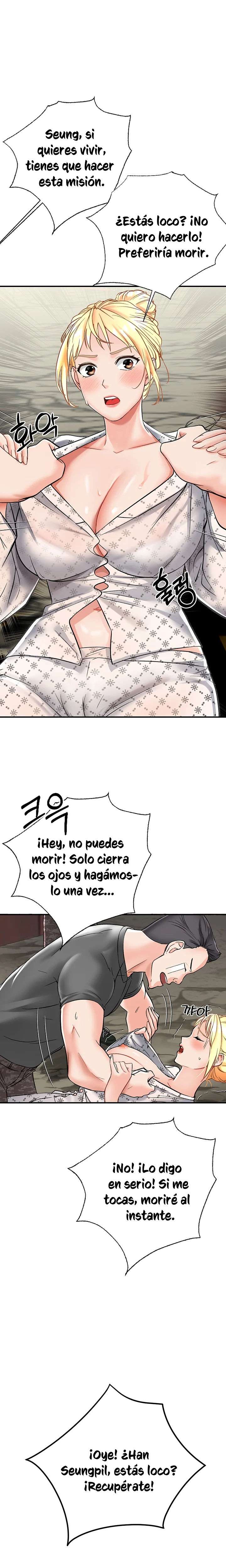 Superviviente del Sombrero de la isla Deshabitada Capitulo 3 página 18