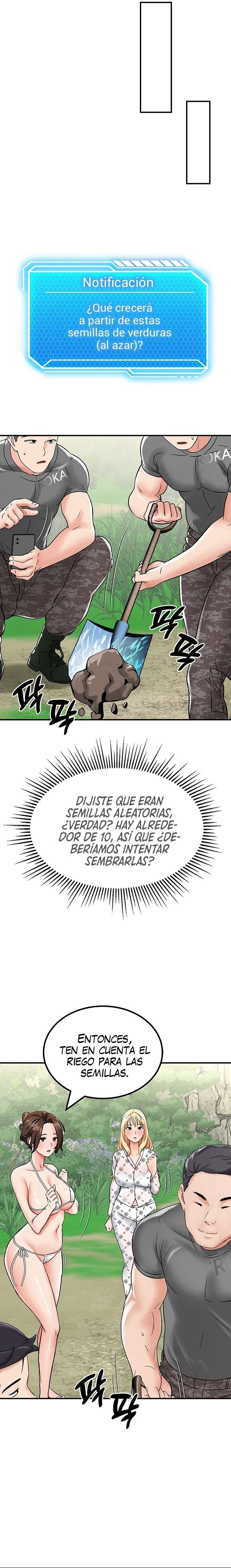 Superviviente del Sombrero de la isla Deshabitada Capitulo 4 página 18