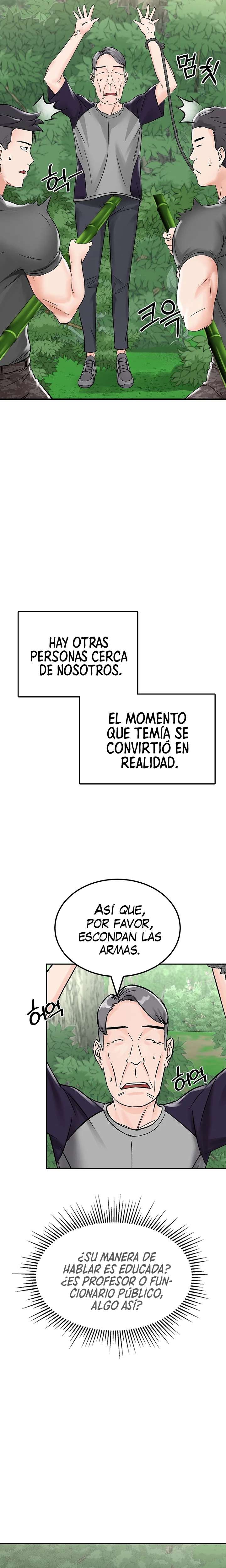 Superviviente del Sombrero de la isla Deshabitada Capitulo 4 página 21