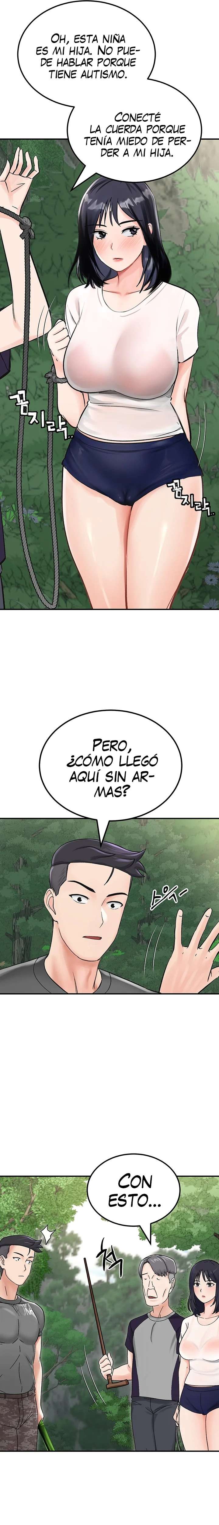 Superviviente del Sombrero de la isla Deshabitada Capitulo 4 página 23