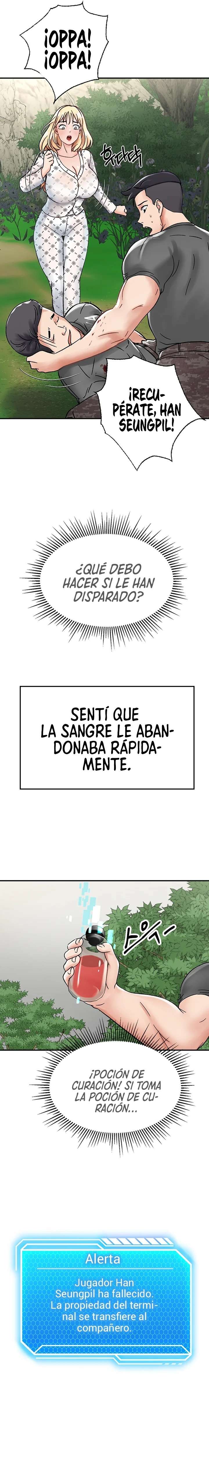 Superviviente del Sombrero de la isla Deshabitada Capitulo 4 página 33