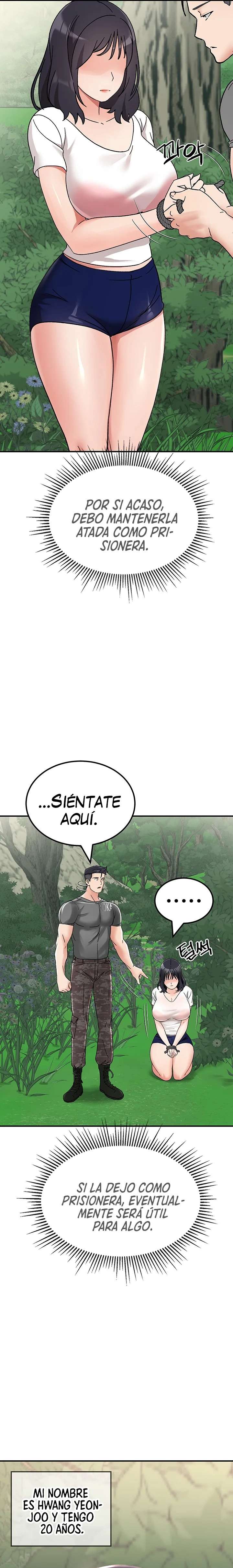Superviviente del Sombrero de la isla Deshabitada Capitulo 4 página 35