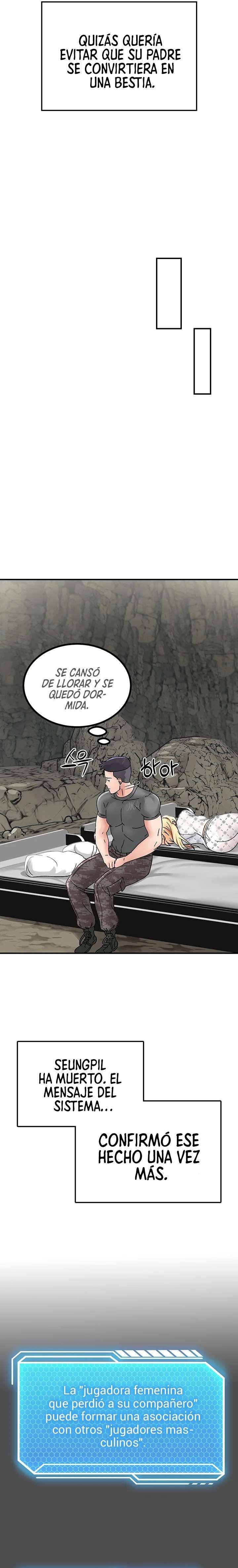 Superviviente del Sombrero de la isla Deshabitada Capitulo 4 página 37