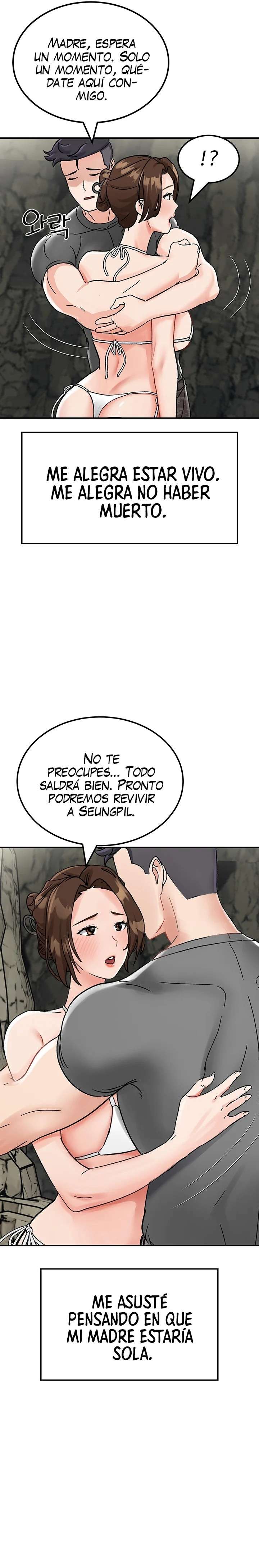 Superviviente del Sombrero de la isla Deshabitada Capitulo 4 página 42