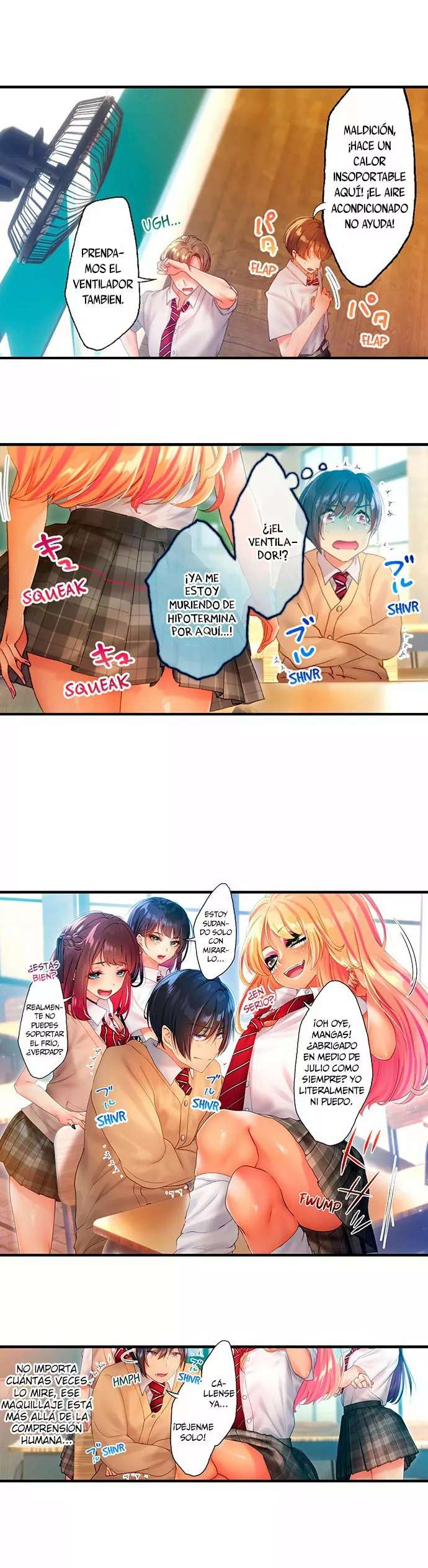 Sexo en un sauna con una Gyaru sin maquillar Capitulo 1 página 3