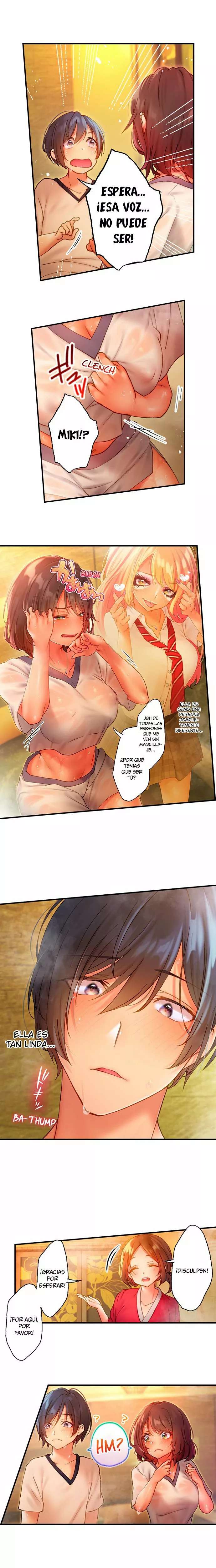 Sexo en un sauna con una Gyaru sin maquillar Capitulo 1 página 7