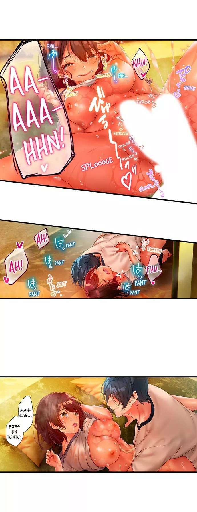 Sexo en un sauna con una Gyaru sin maquillar Capitulo 3 página 10