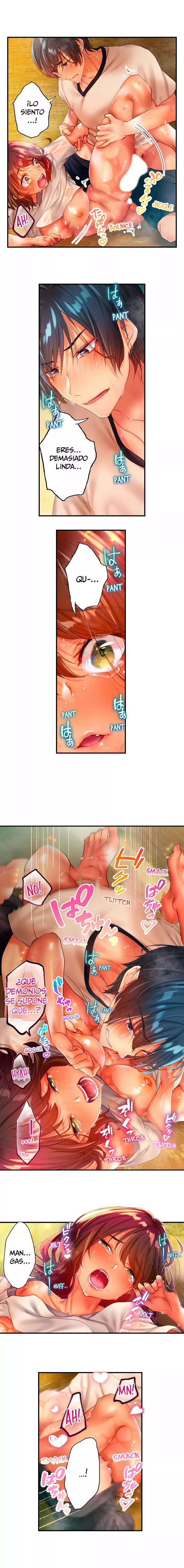 Sexo en un sauna con una Gyaru sin maquillar Capitulo 3 página 8