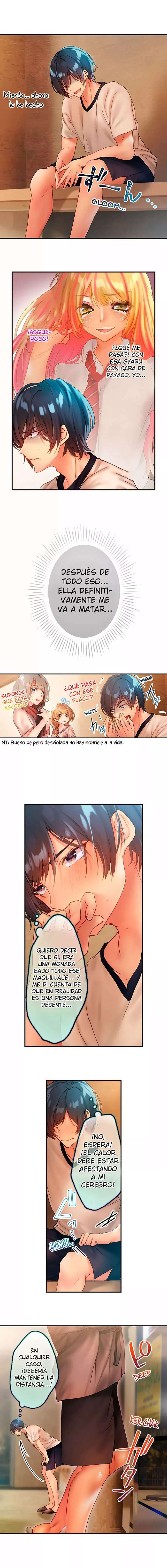 Sexo en un sauna con una Gyaru sin maquillar Capitulo 4 página 5