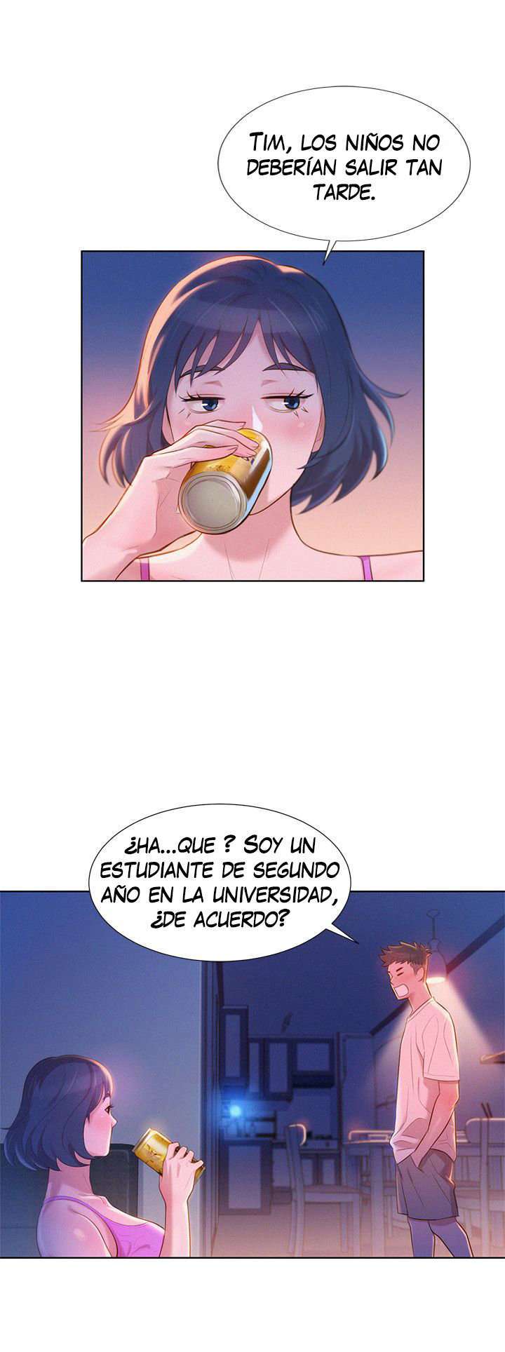 Sister Neighbors Capitulo 2 página 7