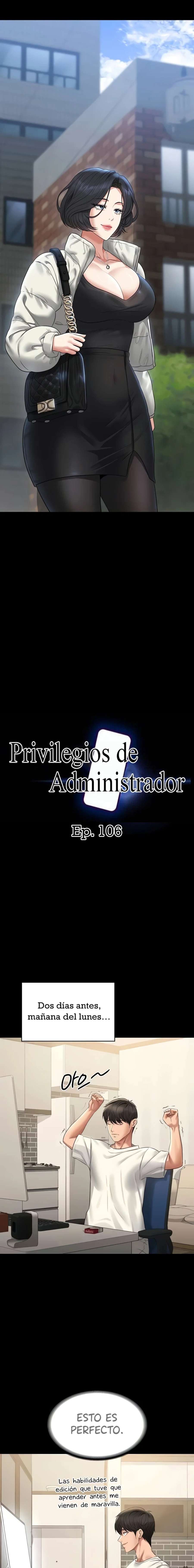 Privilegios del Administrador Capitulo 106 página 2