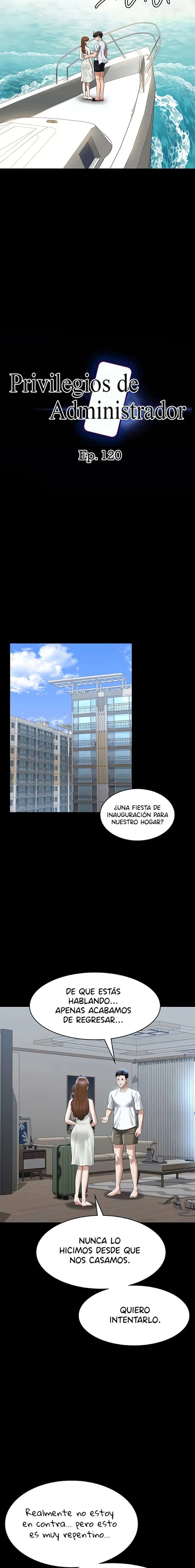 Privilegios del Administrador Capitulo 120 página 2