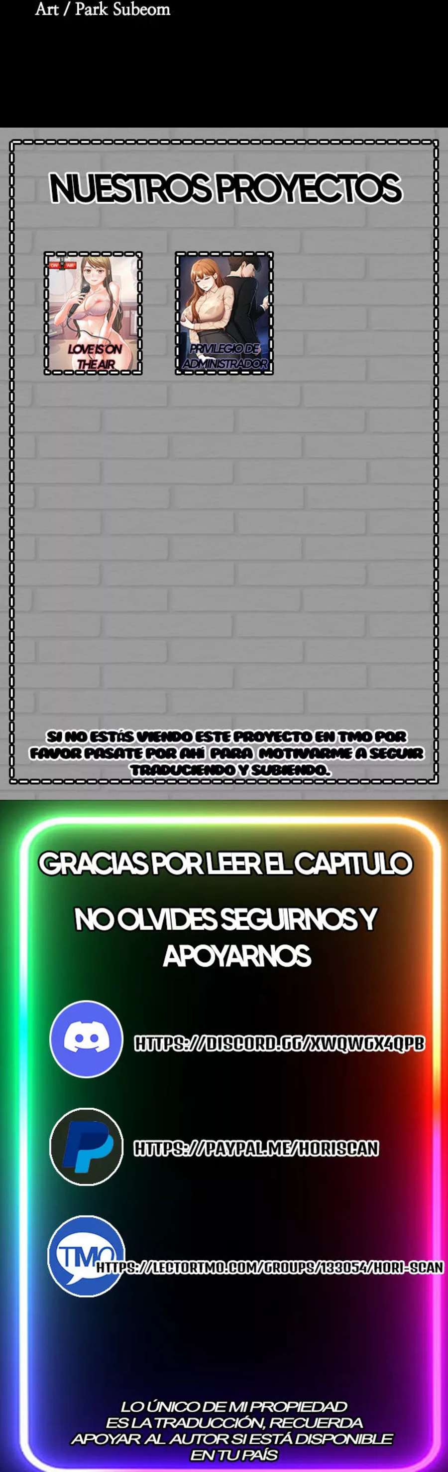 Privilegios del Administrador Capitulo 16 página 21