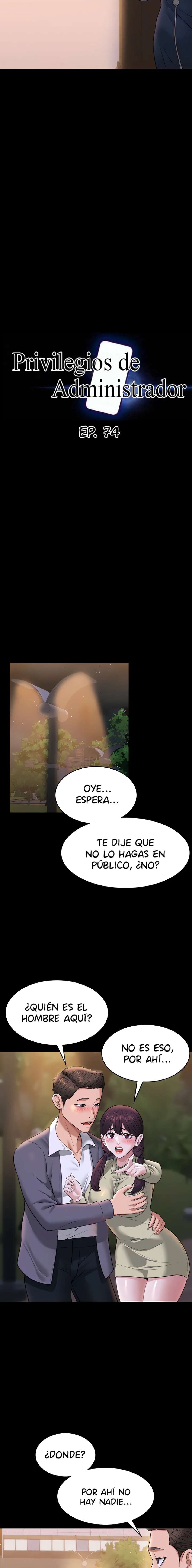 Privilegios del Administrador Capitulo 74 página 2