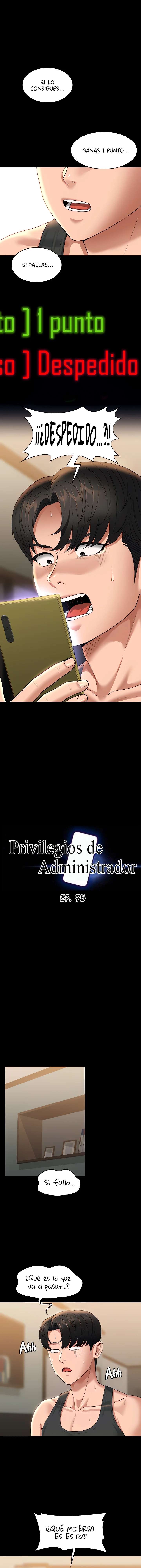 Privilegios del Administrador Capitulo 75 página 2