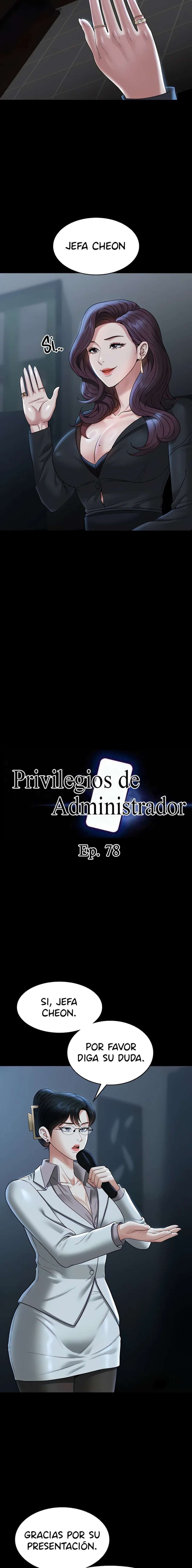 Privilegios del Administrador Capitulo 78 página 2