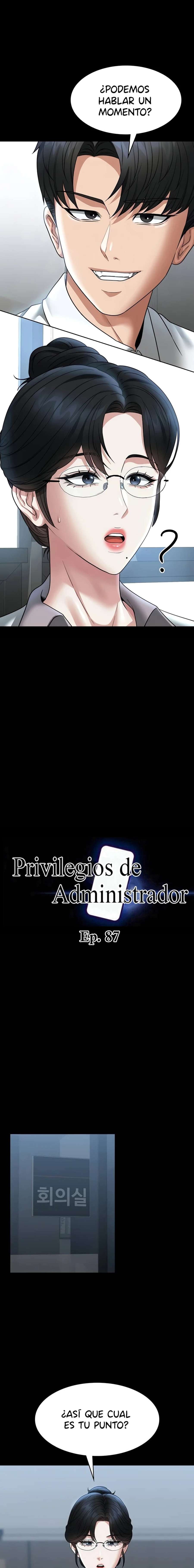 Privilegios del Administrador Capitulo 87 página 2