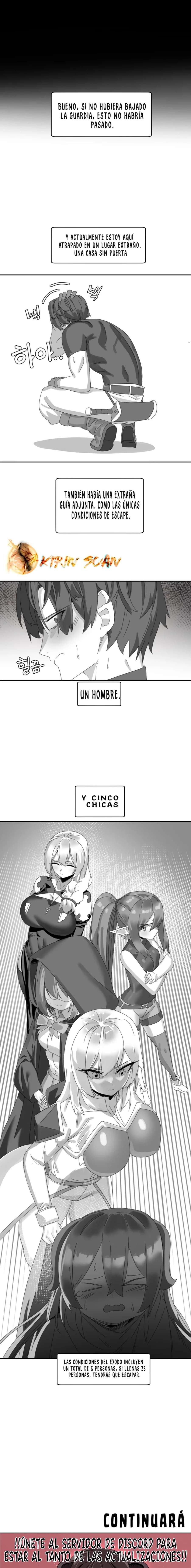No pueden salir 6 personas hasta que sean 25 Capitulo 1 página 8