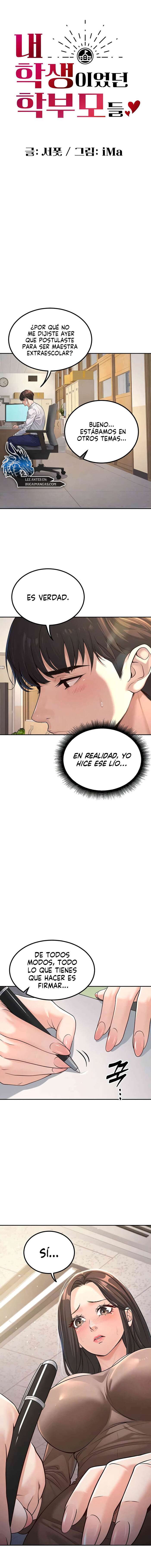 Mis estudiantes que se convirtieron en padres Capitulo 3 página 2