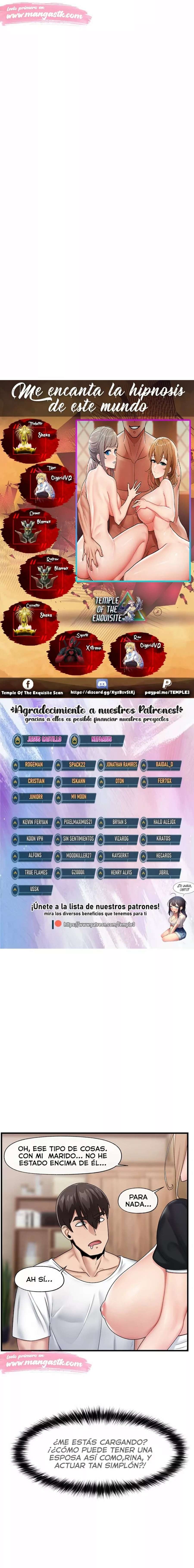 Me Encanta la Hipnosis de Este Mundo Capitulo 18 página 3