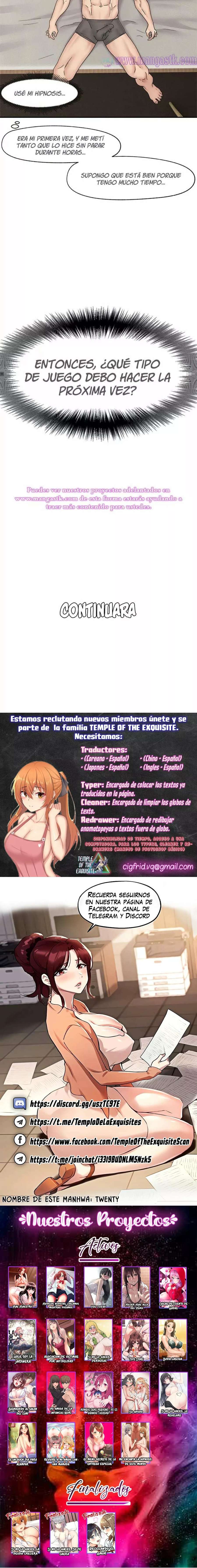Me Encanta la Hipnosis de Este Mundo Capitulo 7 página 20