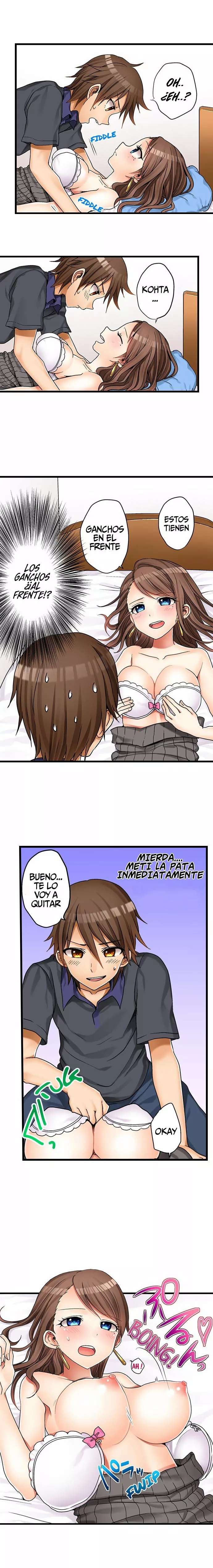 Mi primera vez fue con … Mi hermanita? Capitulo 1 página 4