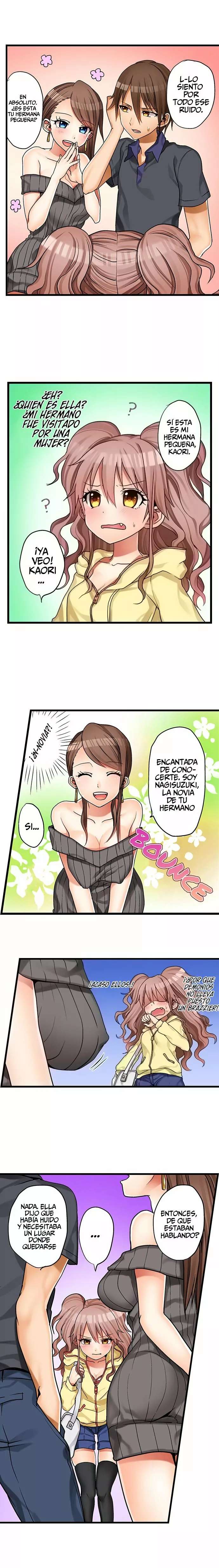 Mi primera vez fue con … Mi hermanita? Capitulo 1 página 9