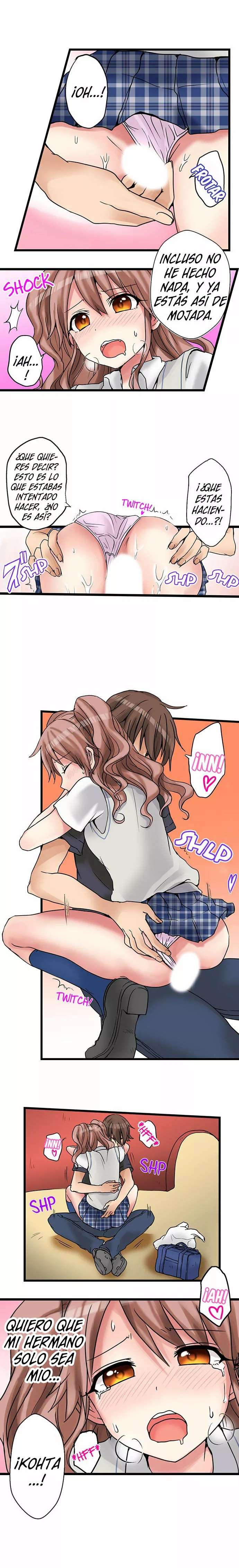 Mi primera vez fue con … Mi hermanita? Capitulo 20 página 9