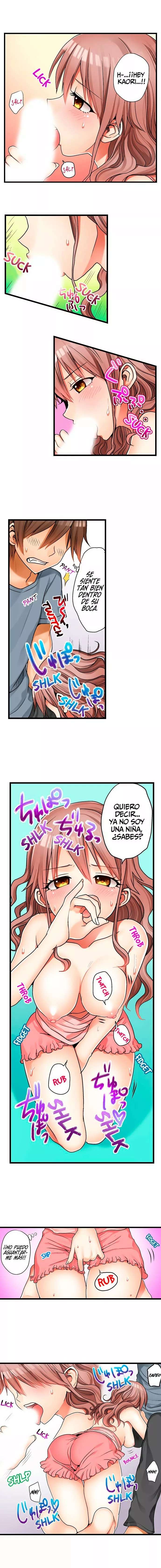 Mi primera vez fue con … Mi hermanita? Capitulo 3 página 8
