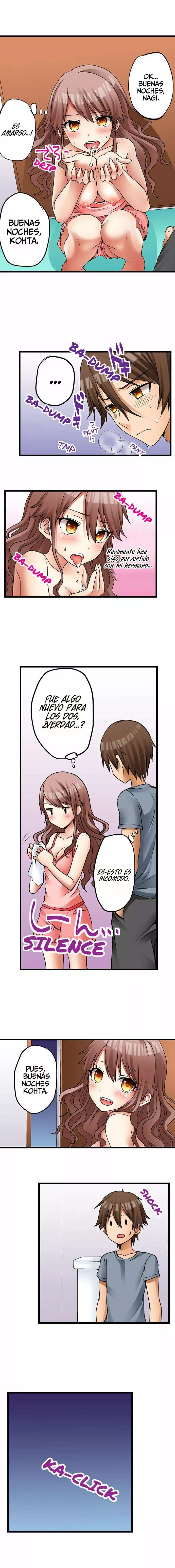 Mi primera vez fue con … Mi hermanita? Capitulo 4 página 5