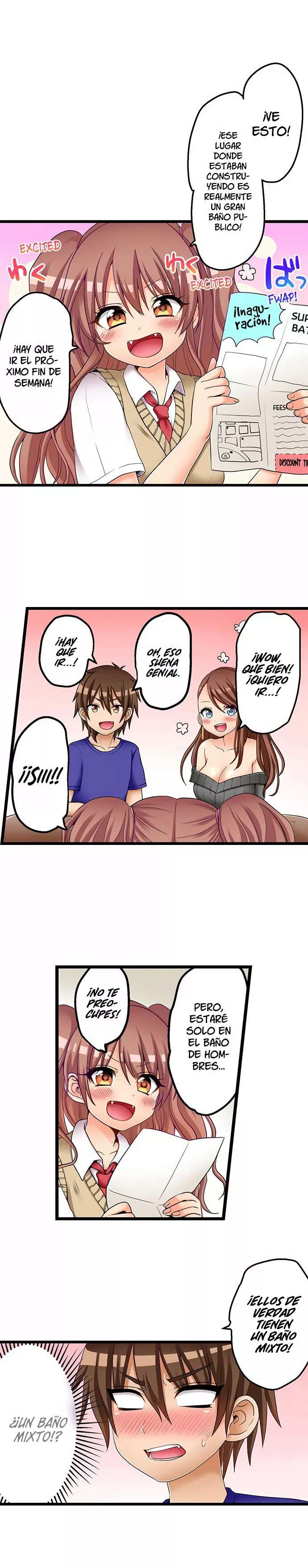 Mi primera vez fue con … Mi hermanita? Capitulo 55 página 3