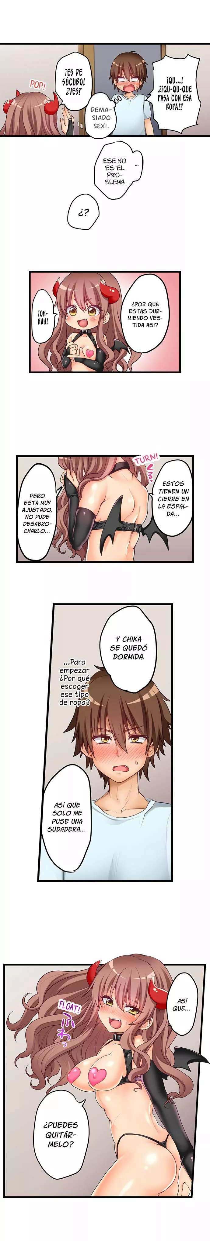 Mi primera vez fue con … Mi hermanita? Capitulo 59 página 10