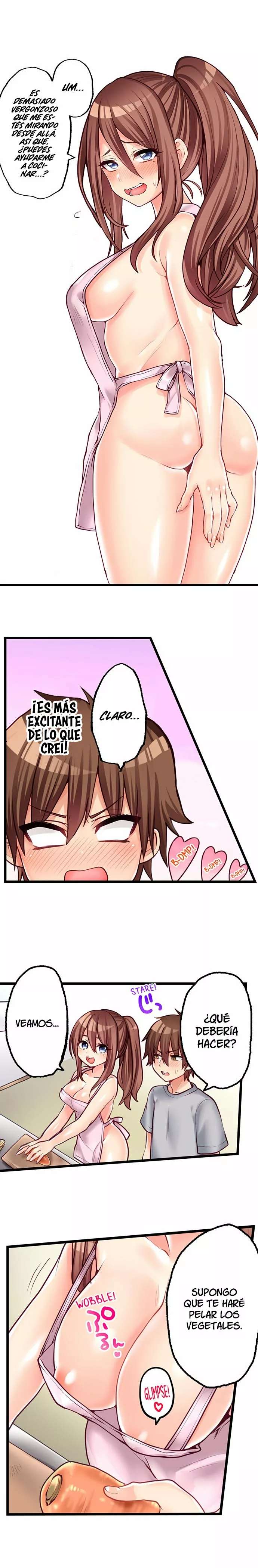 Mi primera vez fue con … Mi hermanita? Capitulo 61 página 8