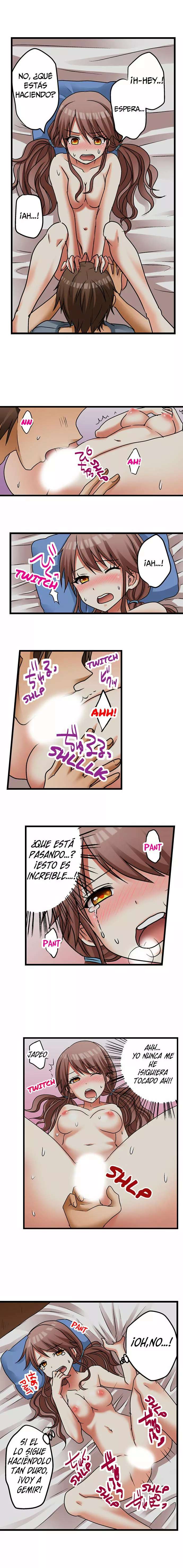 Mi primera vez fue con … Mi hermanita? Capitulo 8 página 9