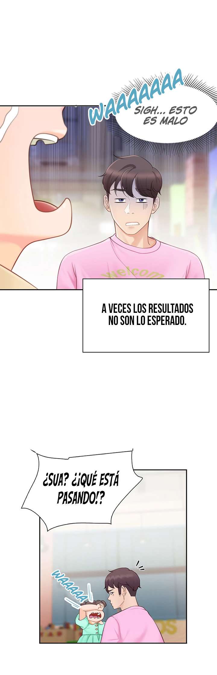 Madres en la cafetería para Niños Capitulo 1 página 14