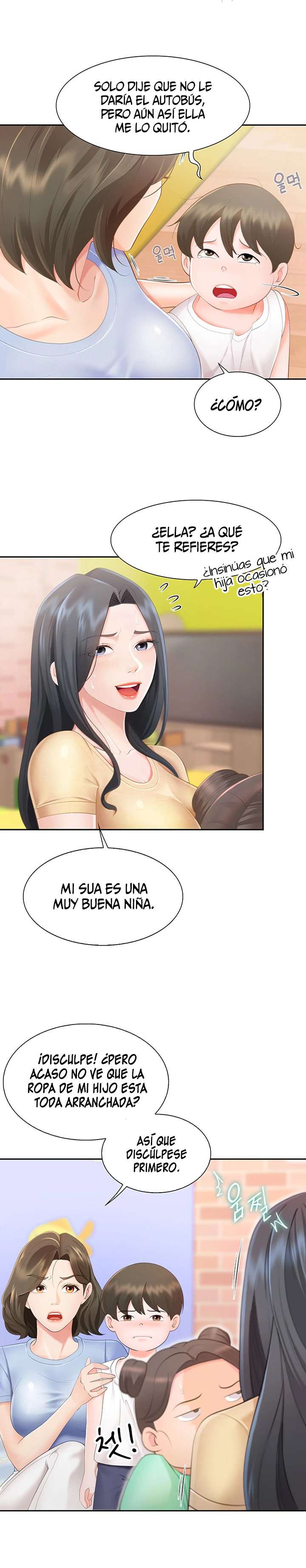 Madres en la cafetería para Niños Capitulo 1 página 18