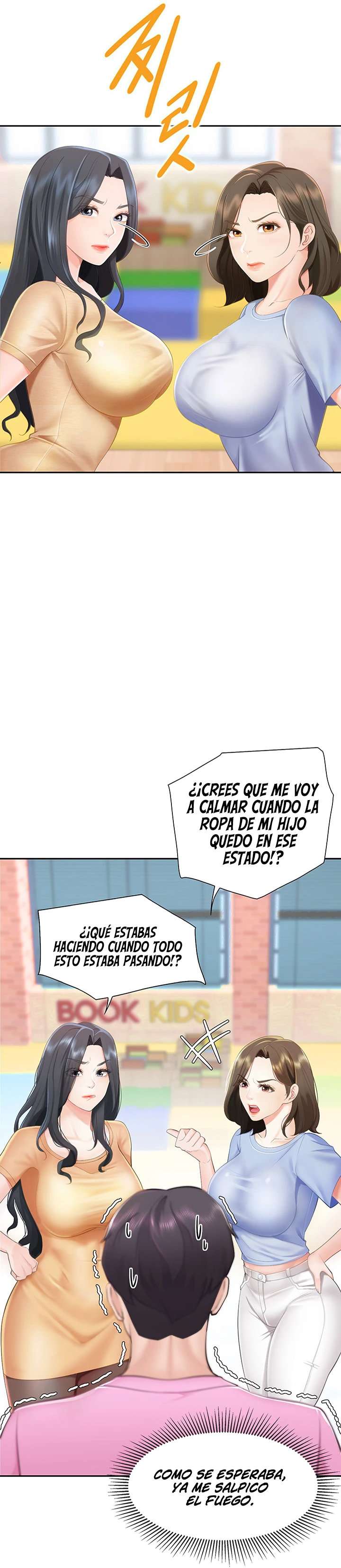 Madres en la cafetería para Niños Capitulo 1 página 20