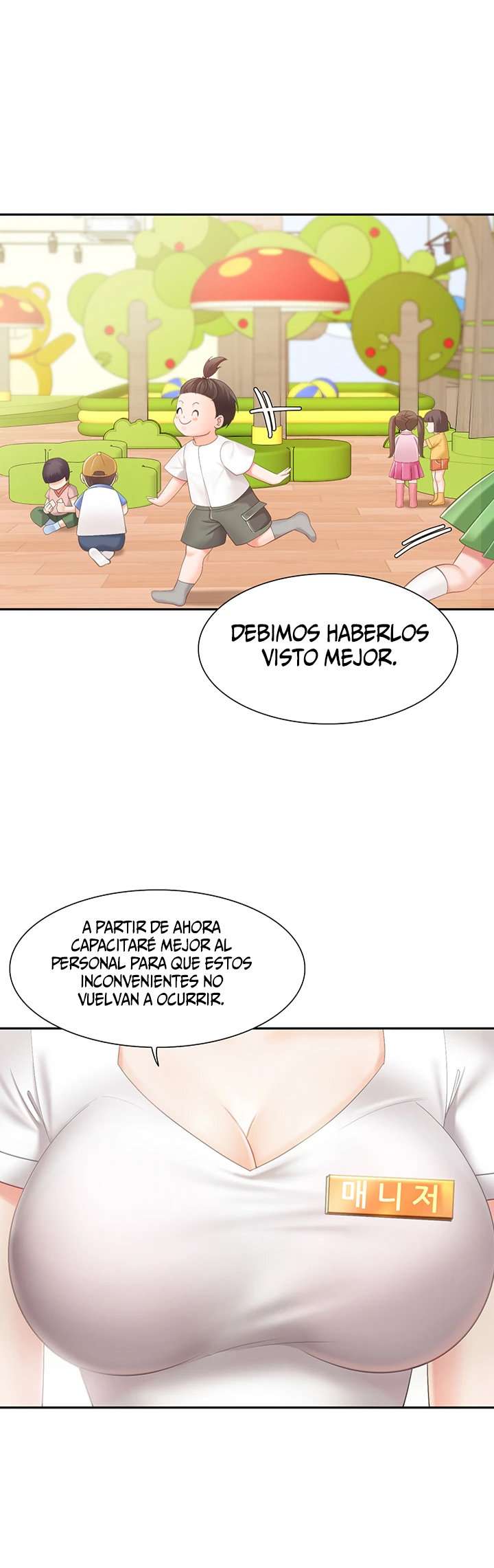 Madres en la cafetería para Niños Capitulo 1 página 25