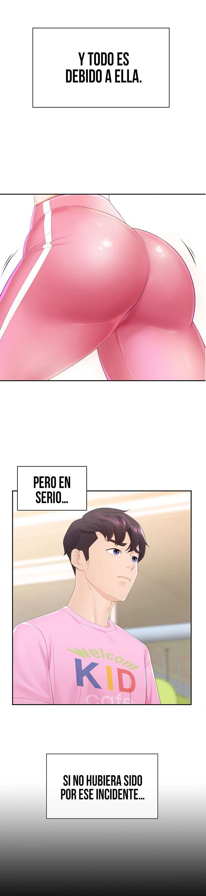Madres en la cafetería para Niños Capitulo 1 página 36