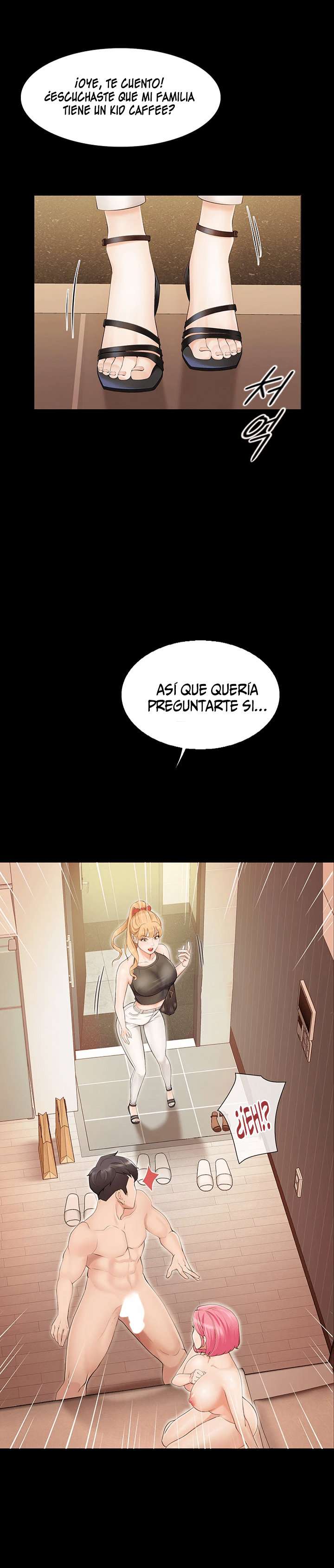 Madres en la cafetería para Niños Capitulo 1 página 53