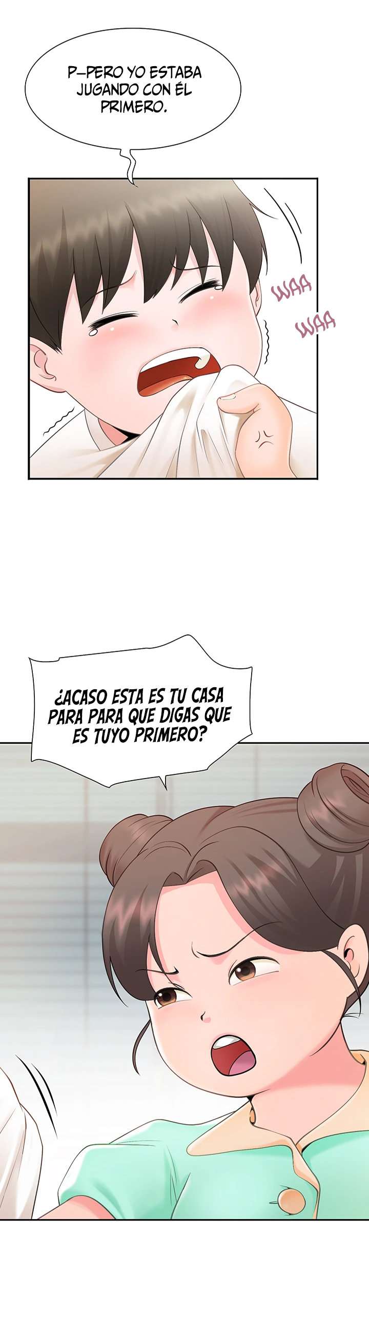 Madres en la cafetería para Niños Capitulo 1 página 8