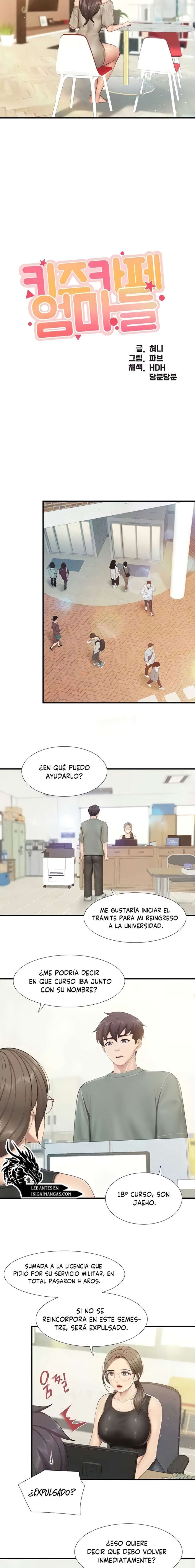 Madres en la cafetería para Niños Capitulo 104 página 4