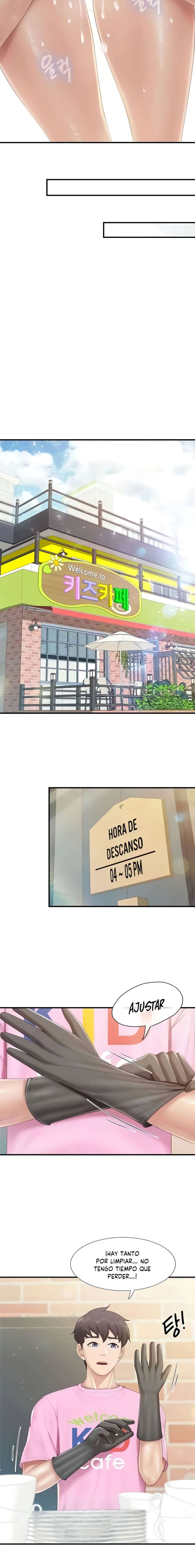 Madres en la cafetería para Niños Capitulo 105 página 10