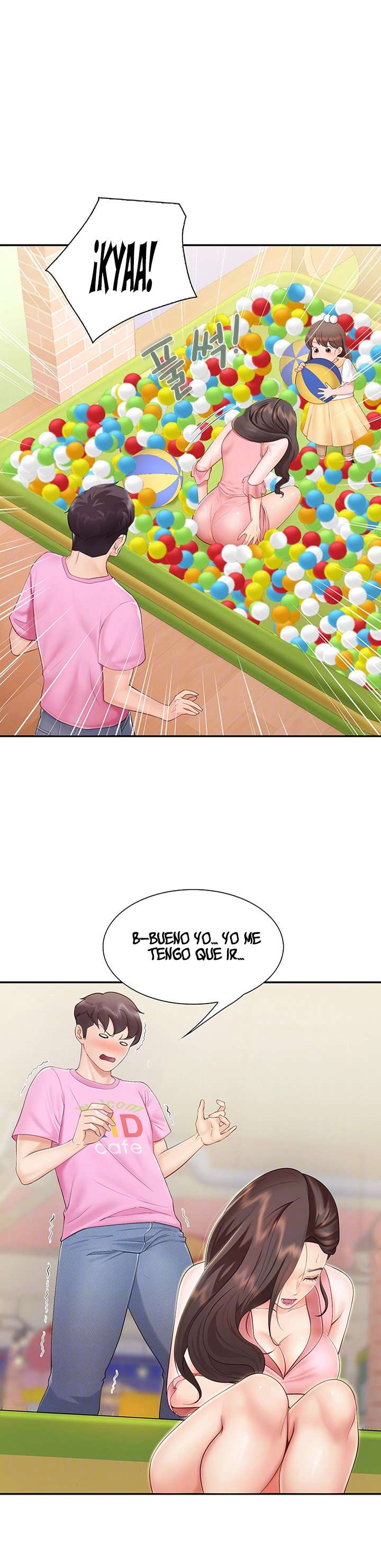 Madres en la cafetería para Niños Capitulo 2 página 11