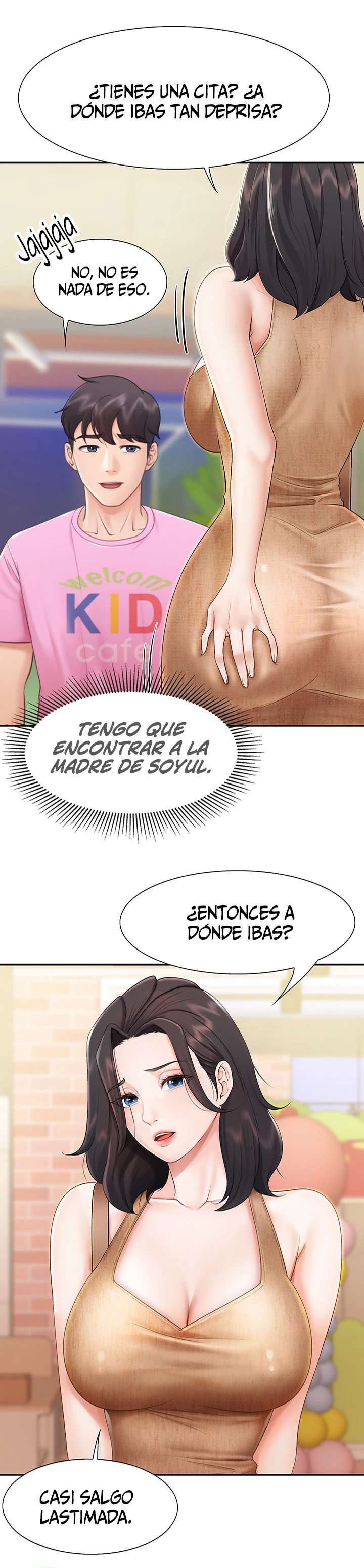 Madres en la cafetería para Niños Capitulo 2 página 24