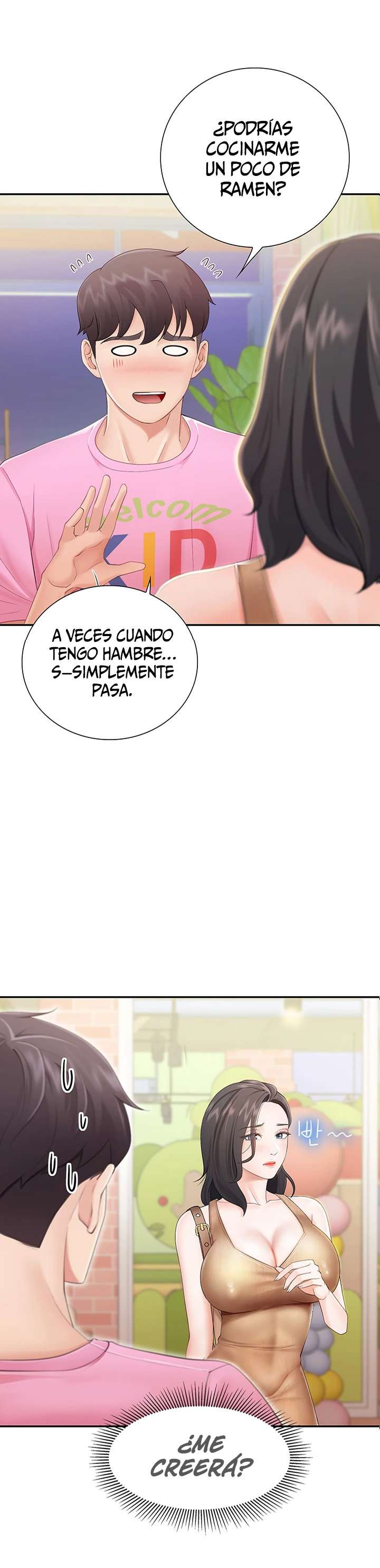 Madres en la cafetería para Niños Capitulo 2 página 29