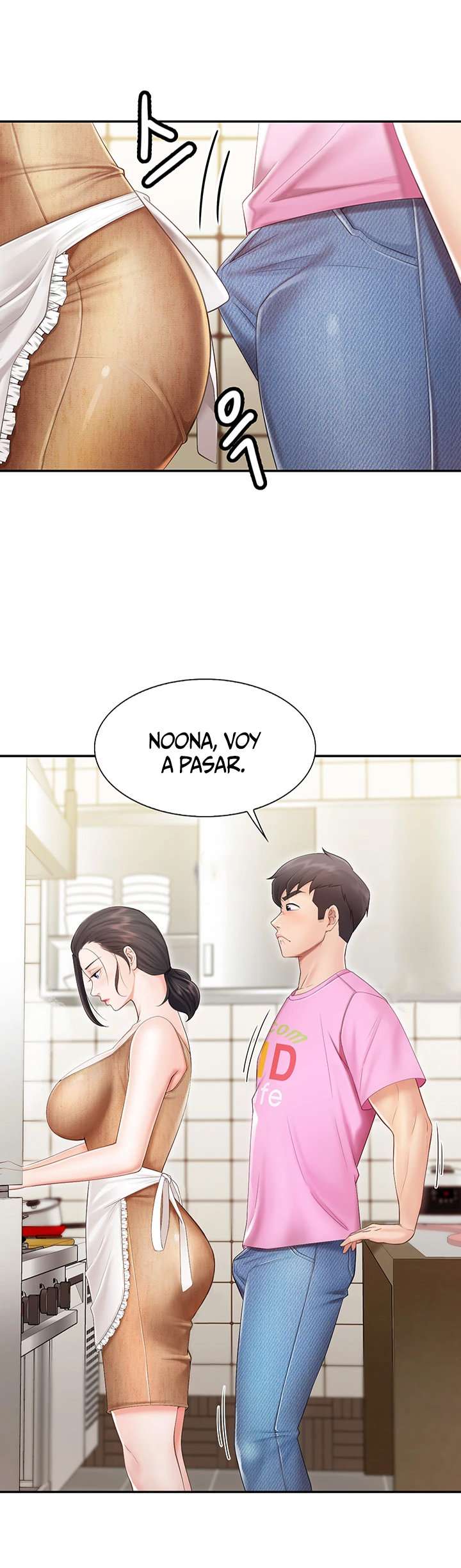 Madres en la cafetería para Niños Capitulo 2 página 36